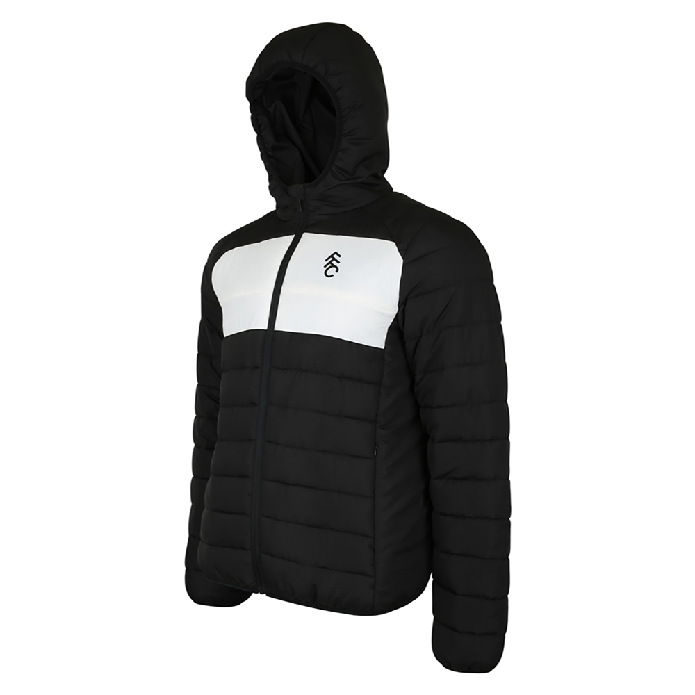 Fulham Football Club Mens Black Winter Jacket  BQ6602 