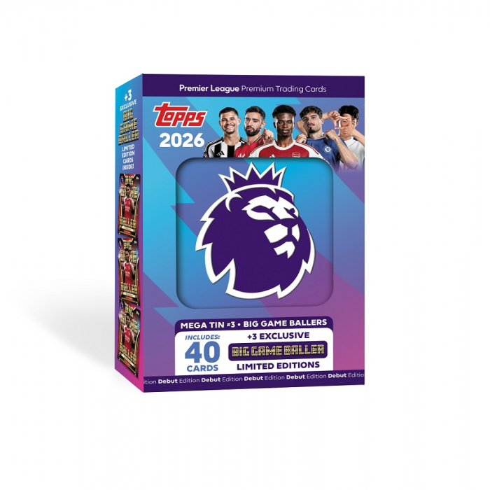 Topps Premier League 2025/26 Mega Tin
