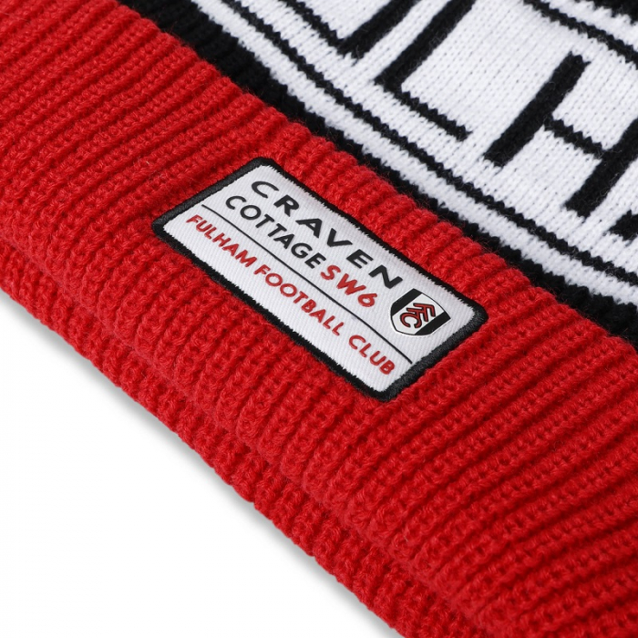 Fulham Street Sign Bobble Beanie 