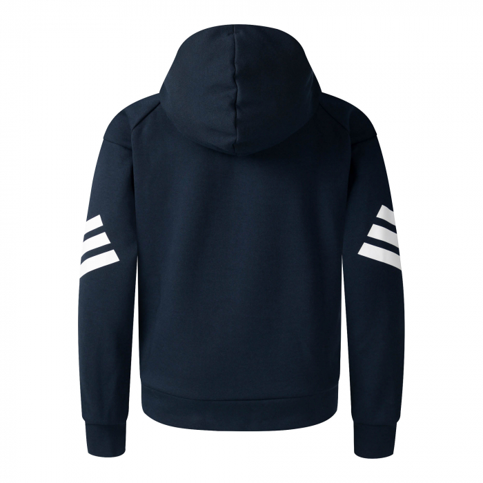 Junior Future Icon 3 Stripe Full Zip Hoody 