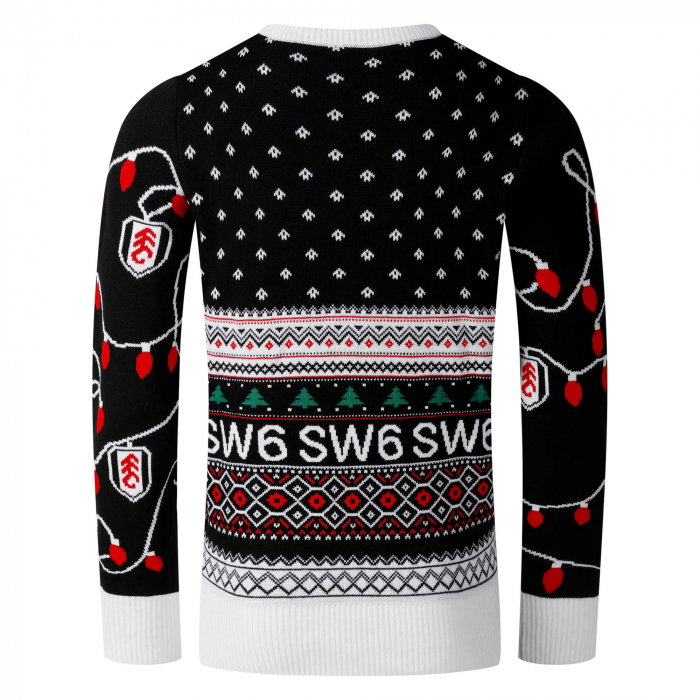 Adult light up bauble Christmas jumper