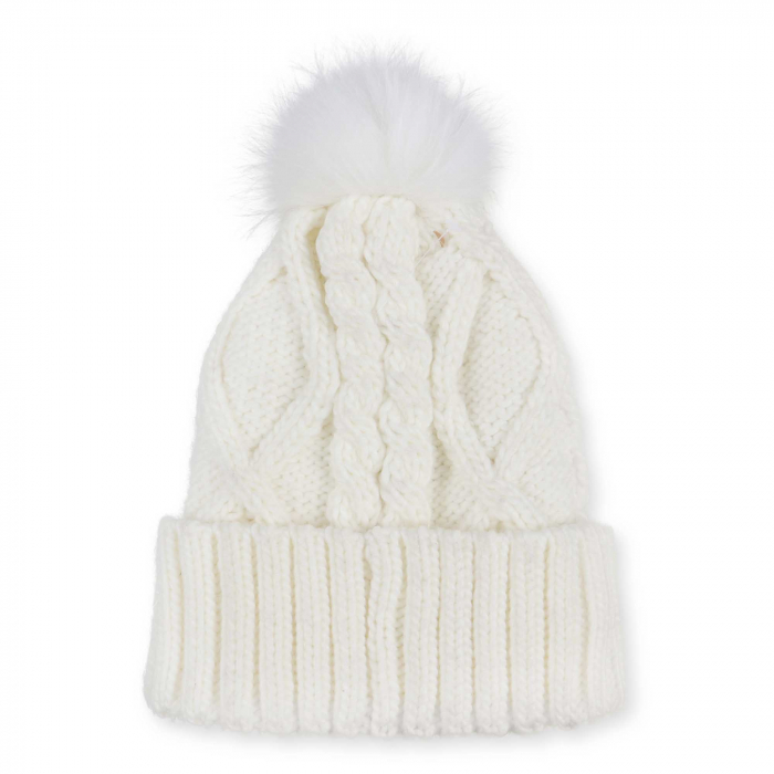 26/27 Fulham Junior Cable Knit Beanie