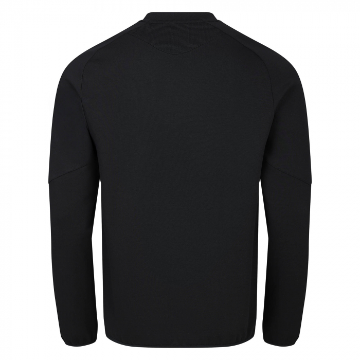Fulham 26/27 Black Travel Crew Sweatshirt