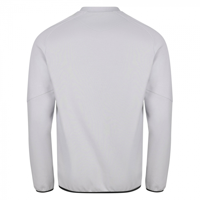 Fulham 26/27 Grey Travel Crew Sweatshirt