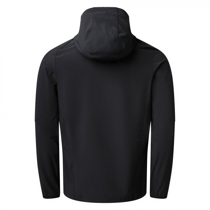 Fulham 26/27 Black Travel Windbreaker