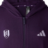 Junior Girls 3 Stripe Full Zip Cropped Hoody 