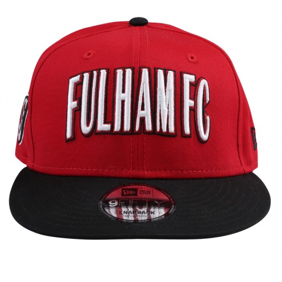 FULHAM CALCIO CLUB New Era FFC 39Thirty Nero Rosso Visiera Cap