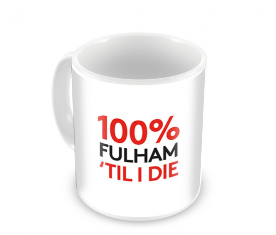 Fulham Football Programme Collectionneurs Grand Neuf MUG 