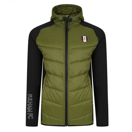 Innovation Zip Thru Hybrid Hooded Jacket 