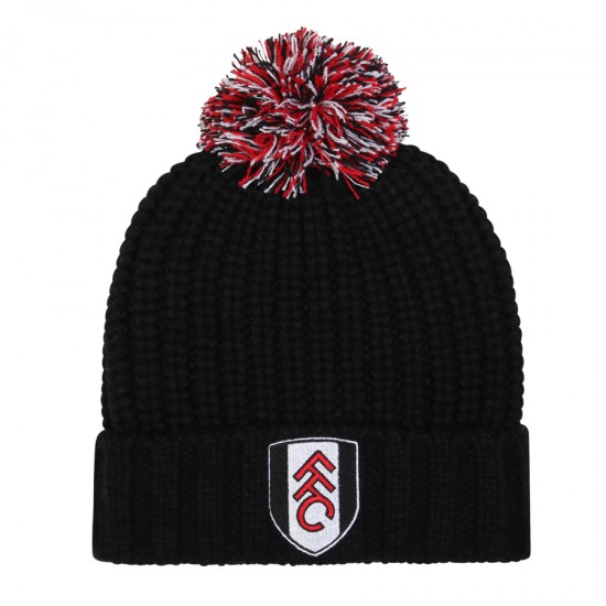 Crest Chunky Bobble Beanie 