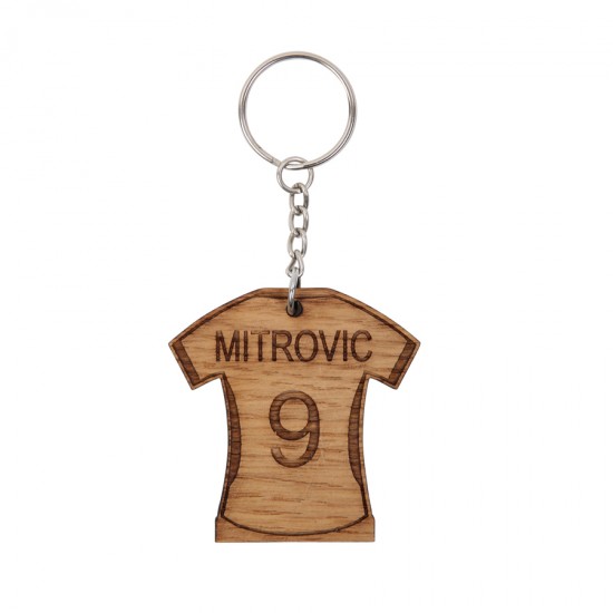 Wood Mitrovic Shirt Keyring