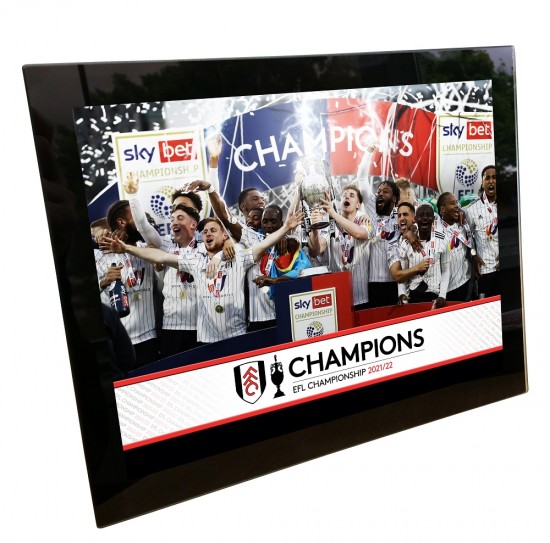 EFL Champions Glass Framed Celebration Print 21/22