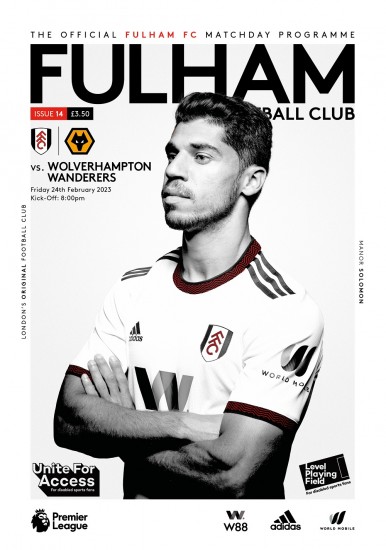 Match Programme - Wolves