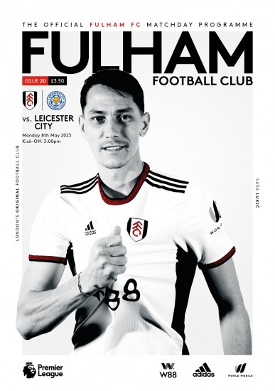 Match Programme - Leicester City