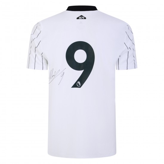 Match Worn 21/22 Signed Mitrovic Home Shirt