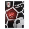 5th Happy Birthday Card 