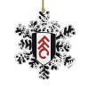 Christmas Tree Decoration -Acrylic Crest Snowflake
