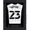 A4 Bryan Back of Home Shirt with Frame
