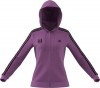 Womens 3-Stripes Full-Zip Hoody