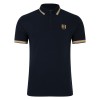 Adult Textured Ribbed Polo 