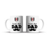 World's Best Dad 'Moustache' Mug 
