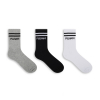 3 pack - Fulham Sport Crew Socks - Womens 