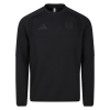 Fulham 26/27 Black Travel Crew Sweatshirt
