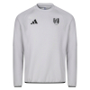 Fulham 26/27 Grey Travel Crew Sweatshirt