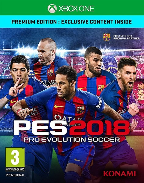 PES 2018 Xbox 1 edition