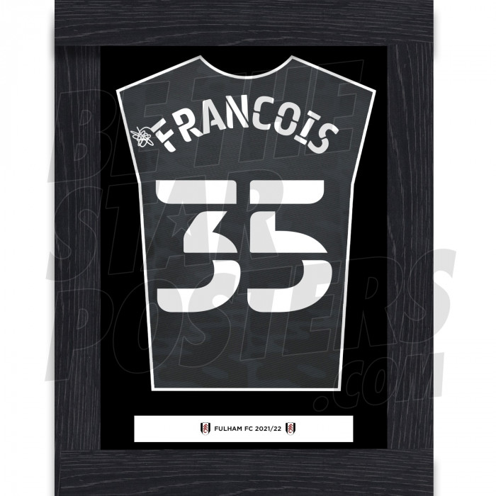A4 Francois Back of Away Shirt with Frame