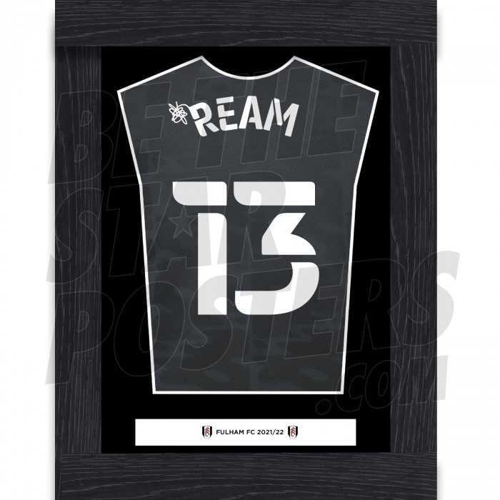 A4 Ream Back of Away Shirt with Frame