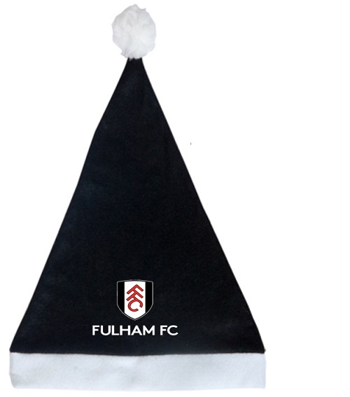 Fulham Crest Santa Hat