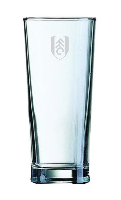  Crest Etched Pint Glass
