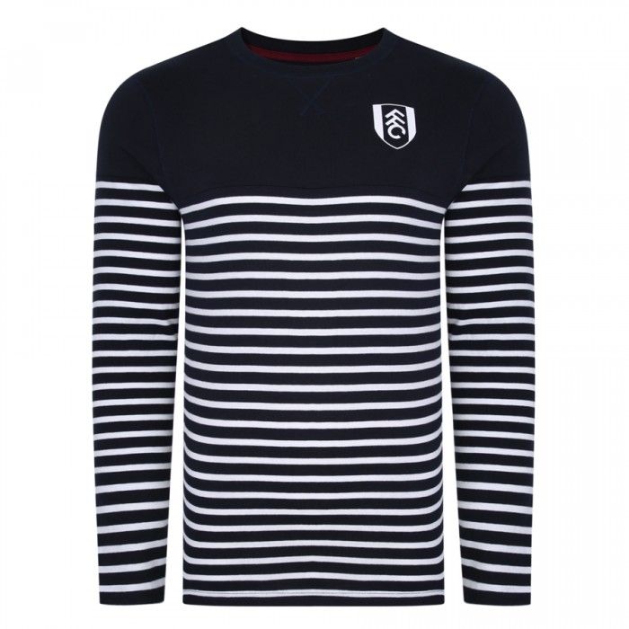 Breton Range Cotton  LS Stripe T-shirt
