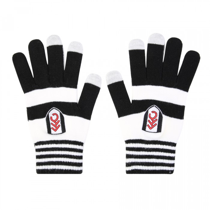 Adult Touch Screen Stripe Gloves