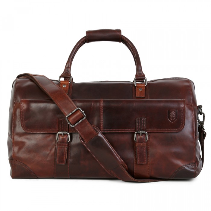 Executive Leather Holdall