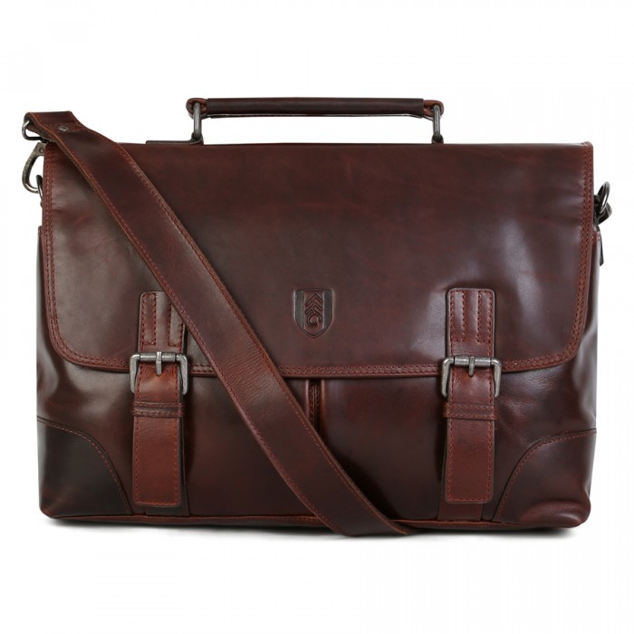 Executive Leather Laptop Bag