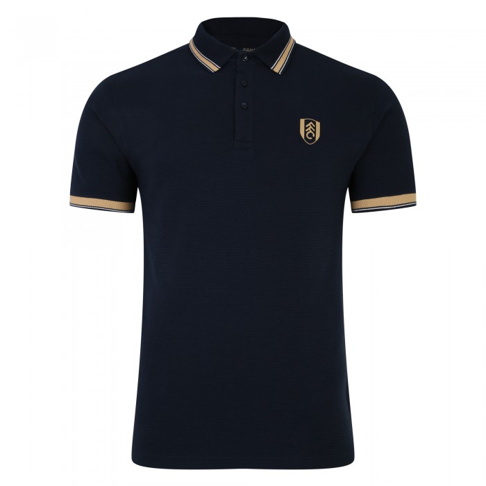 Adult Textured Ribbed Polo 