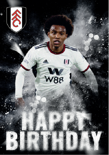 Willian Happy Birthday Card