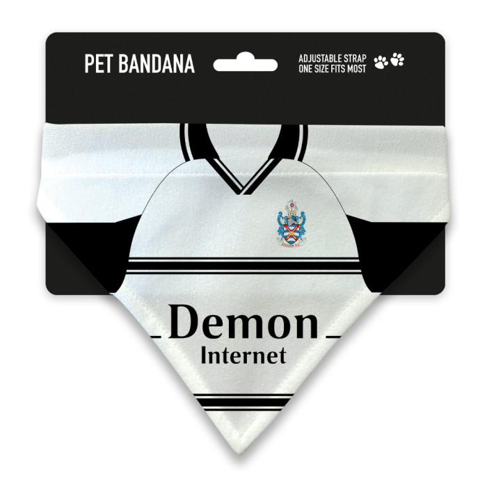 1999-01 Retro Home Shirt Pet Bandana