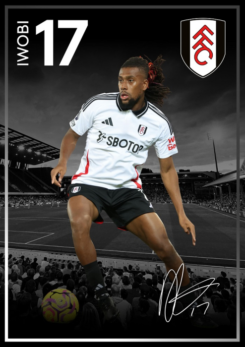 A2 24/25 Iwobi Action Shot Poster