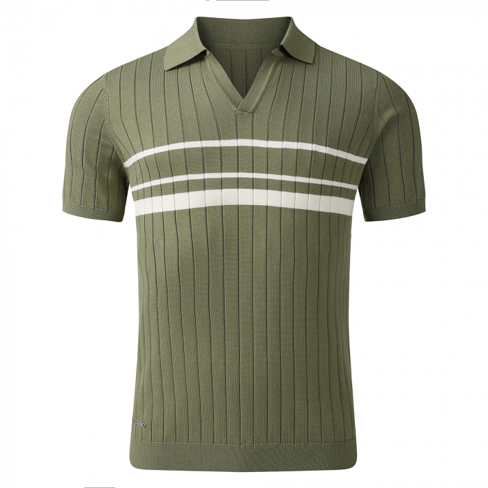 25/26 Lifestyle Striped Knitted Polo 
