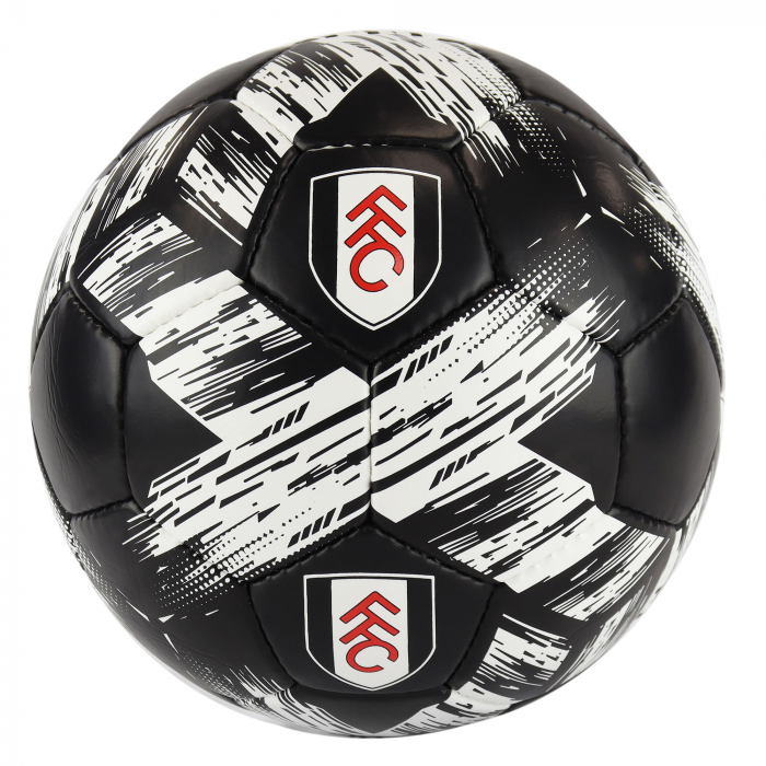 Fulham FC Raid Black Football Size 5