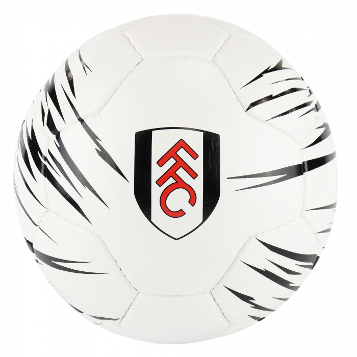 Fulham FC Bolt White Football Size 5