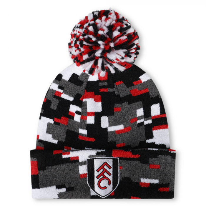Junior Camo Bobble Beanie 