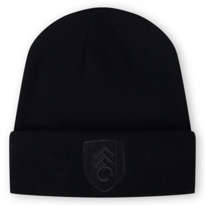 Black Premium Cuff Beanie 