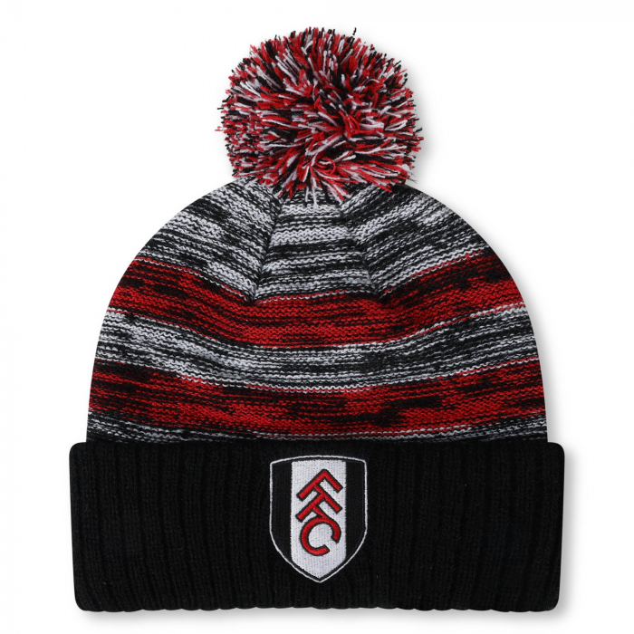 Fulham Striped Bobble Beanie 