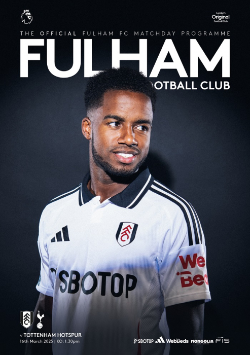 Match Programme - Tottenham Hotspur F.C.