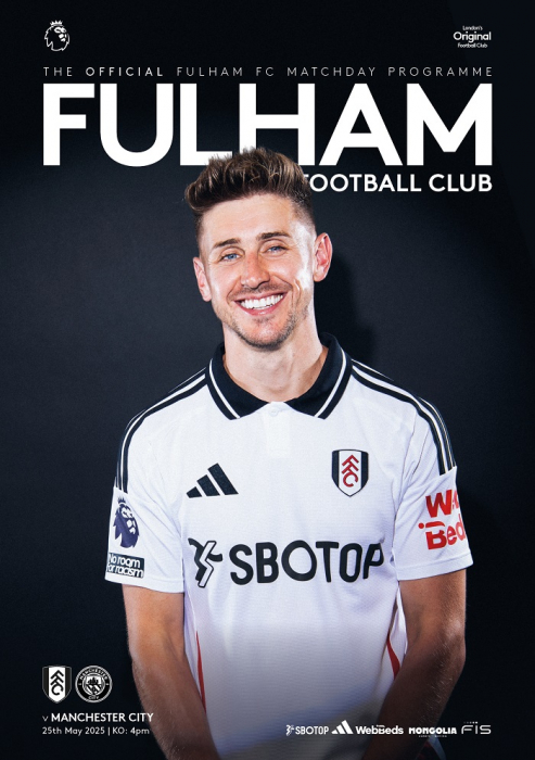 Match Programme - Man City