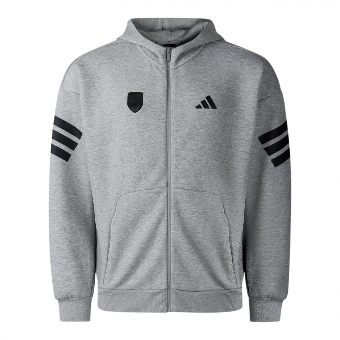Mens Future Icon 3 Stripes Full Zip Hoody 